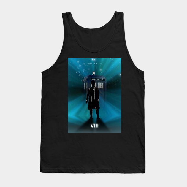 The Eighth Doctor Who Tank Top by Rykker78 Artworks